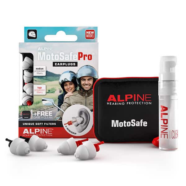 Alpine MotoSafe Pro - Motor Oordoppen 17/20 dB - 1 paar SNR