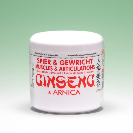 Ginseng Verzorgende Crème Spier en Gewricht 250ml