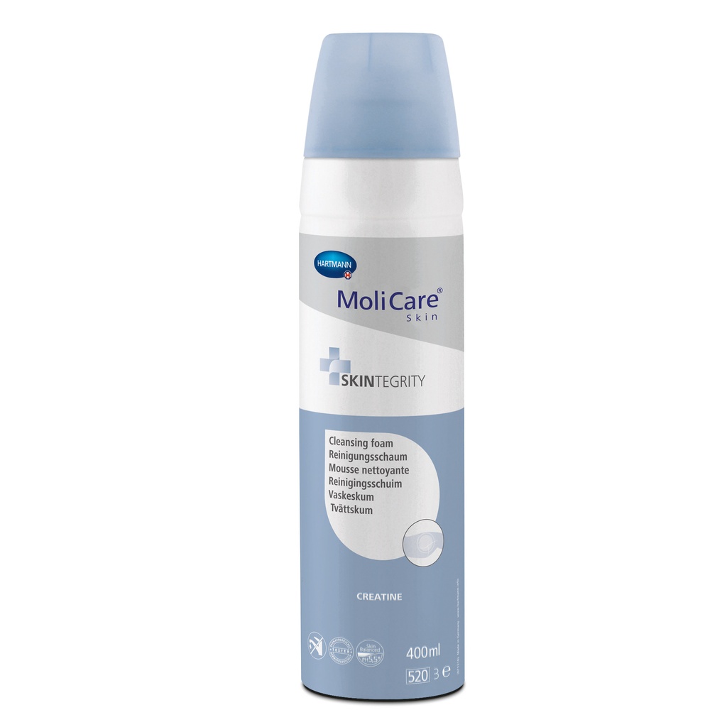 MoliCare Skin Clean Reiningsschuim 400ml