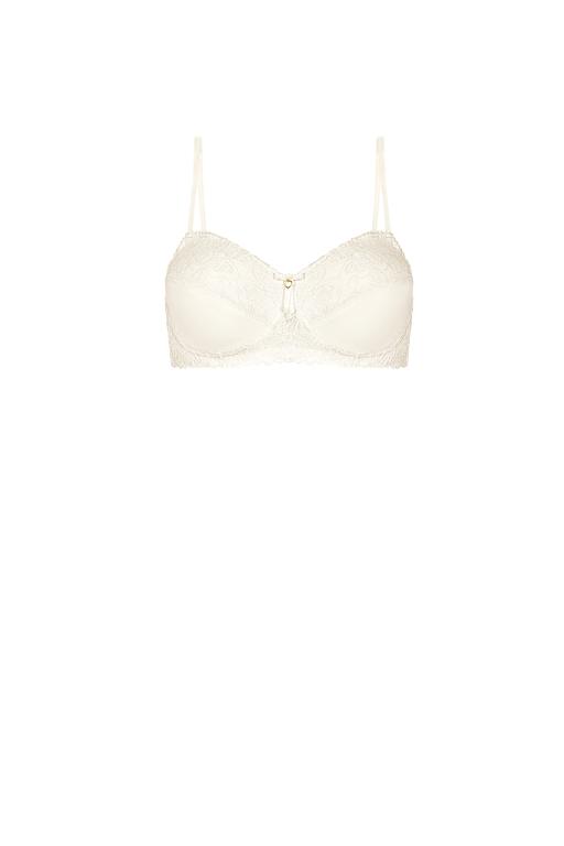 Be Beautiful soutien-gorge sans armature - blanchâtre