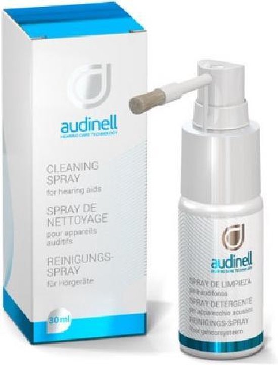 Reinigingsspray + Borstel Audinell 30 ml