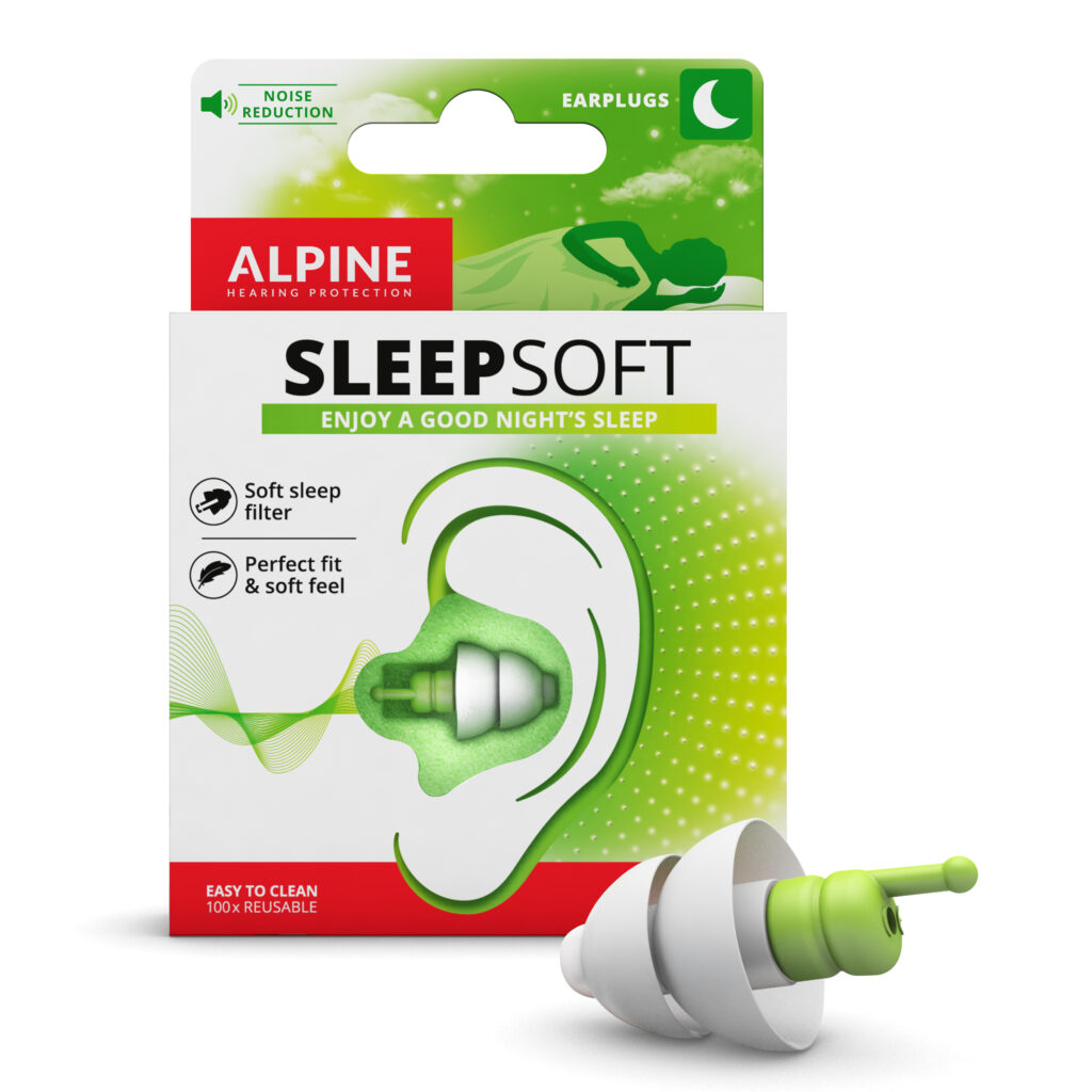 Alpine SleepSoft - Slaap Oordoppen SNR 25 dB