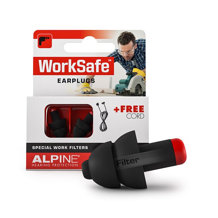 Alpine WorkSafe - Klus Oordoppen SNR 23 dB - 1 paar