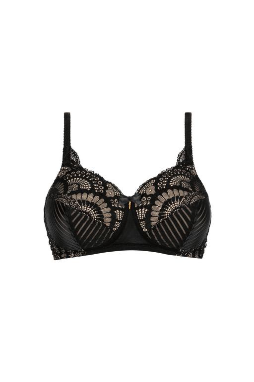 Karolina  soutien-gorge sans armature - Noir