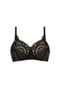 Karolina  soutien-gorge sans armature - Noir