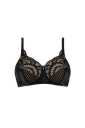 Karolina  soutien-gorge sans armature - Noir