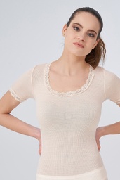 Fraly maillot de corps à manches courtes