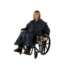 [AB2 PR34028-D] Splash Poncho met Mouwen - Deluxe