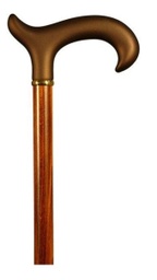 [ADV FN-4402 BRUIN HOUT] Finna Wandelstok Derby Soft Touch - Bruin Hout