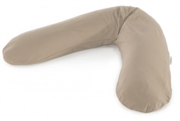 [AB2 TH00240] Coussin demi-lune - Housse cappuccino