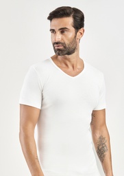 Fraly maillot de corps à col en v pour hommes