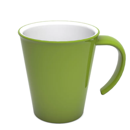 [ADV AD167098] Tasse à café Culinar avec une grande anse ouverte en SAN 1201 350 ml - vert/blanc