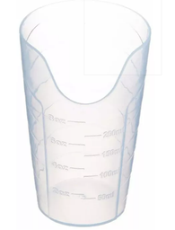 [ADV AD022338] Gobelet transparent avec découpe pour le nez 225 ml standard